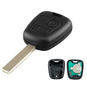 TOYOTA AYGO, CITROEN C1 - PEUGEOUT 107 2 Button Key Fob VA2