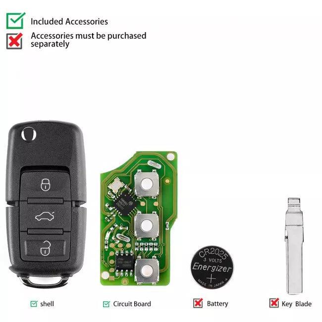 XHORSE VVDI 3 Button XKB501EN.