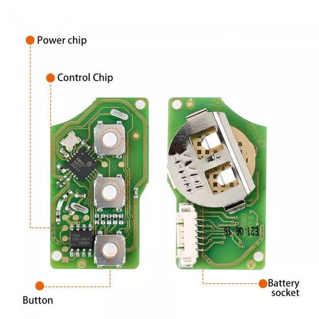 XHORSE VVDI 3 Button XKB501EN.