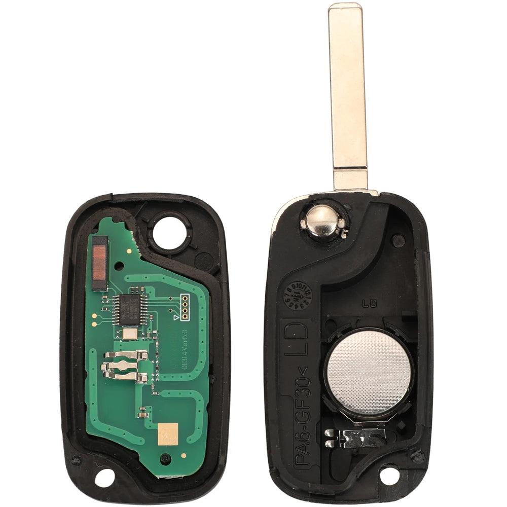 MERCEDES BENZ CITAN 2012-2019 2 Button Flip Remote Key Fob 433MH.