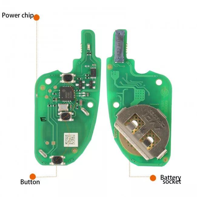 XHORSE VVDI XEDS01EN Super Remote Key 3 Button DS Style Built In Super Chip.
