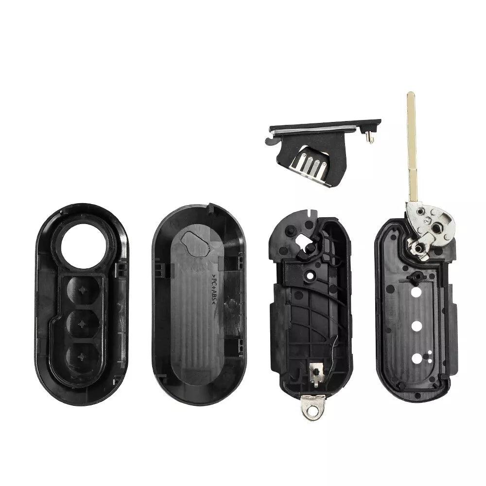 Fiat 3 Button Key Fob Case SIP22.