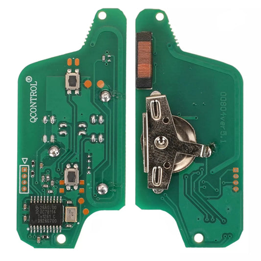 PEUGEOT / CITROEN 2 Button 433MHZ ID46Chip CE0523 PCF7941 ASK Circuit Board - OTOFIX KEYS